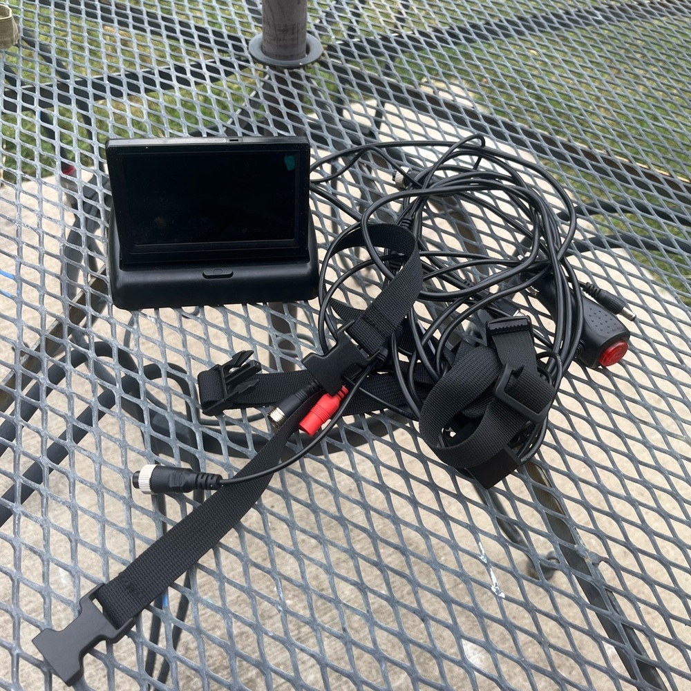 Black Car Backup Camera System
